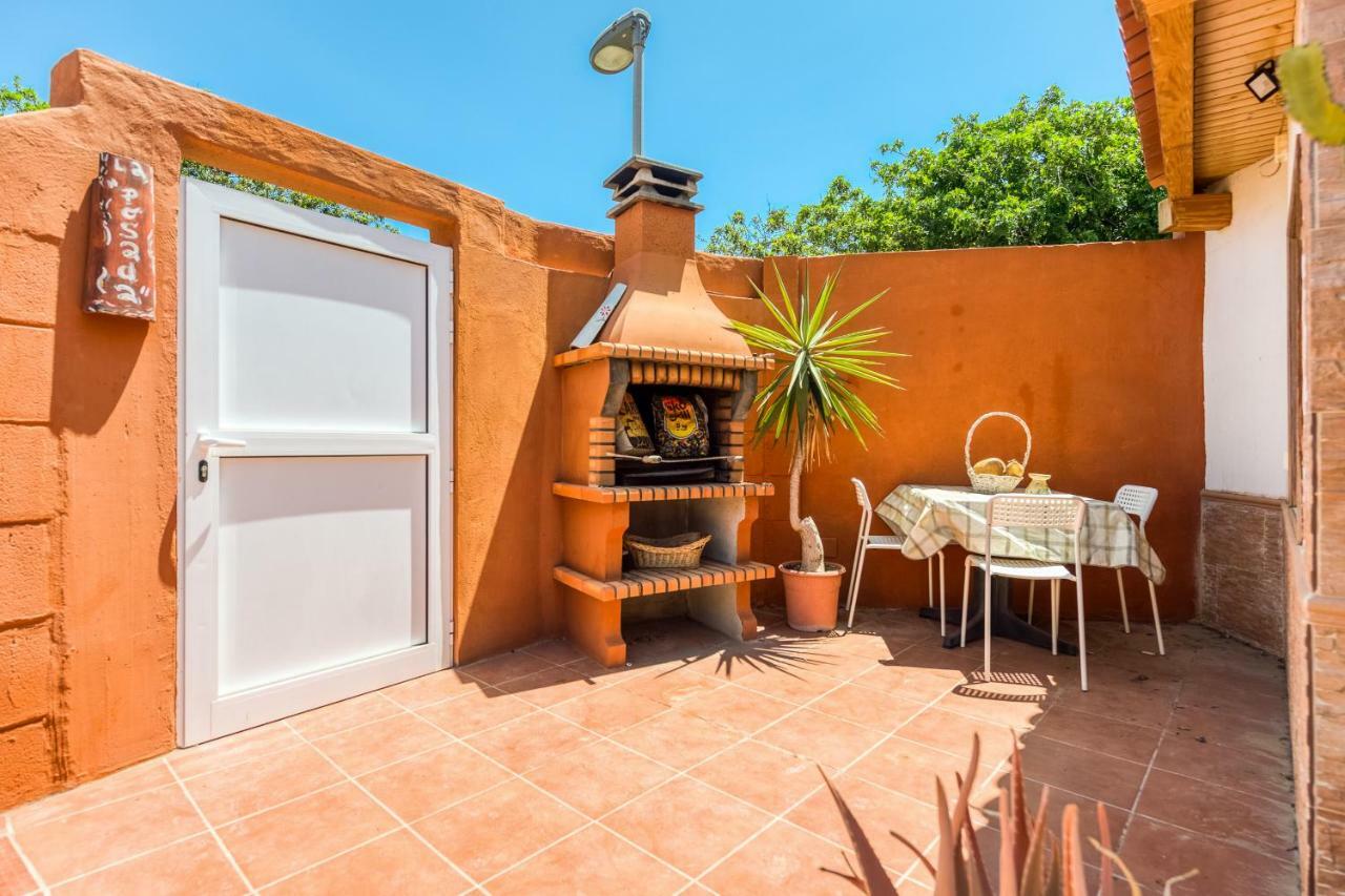 Camping Cabin - Private Solarium & Pool - Bbq San Bartolomé 외부 사진