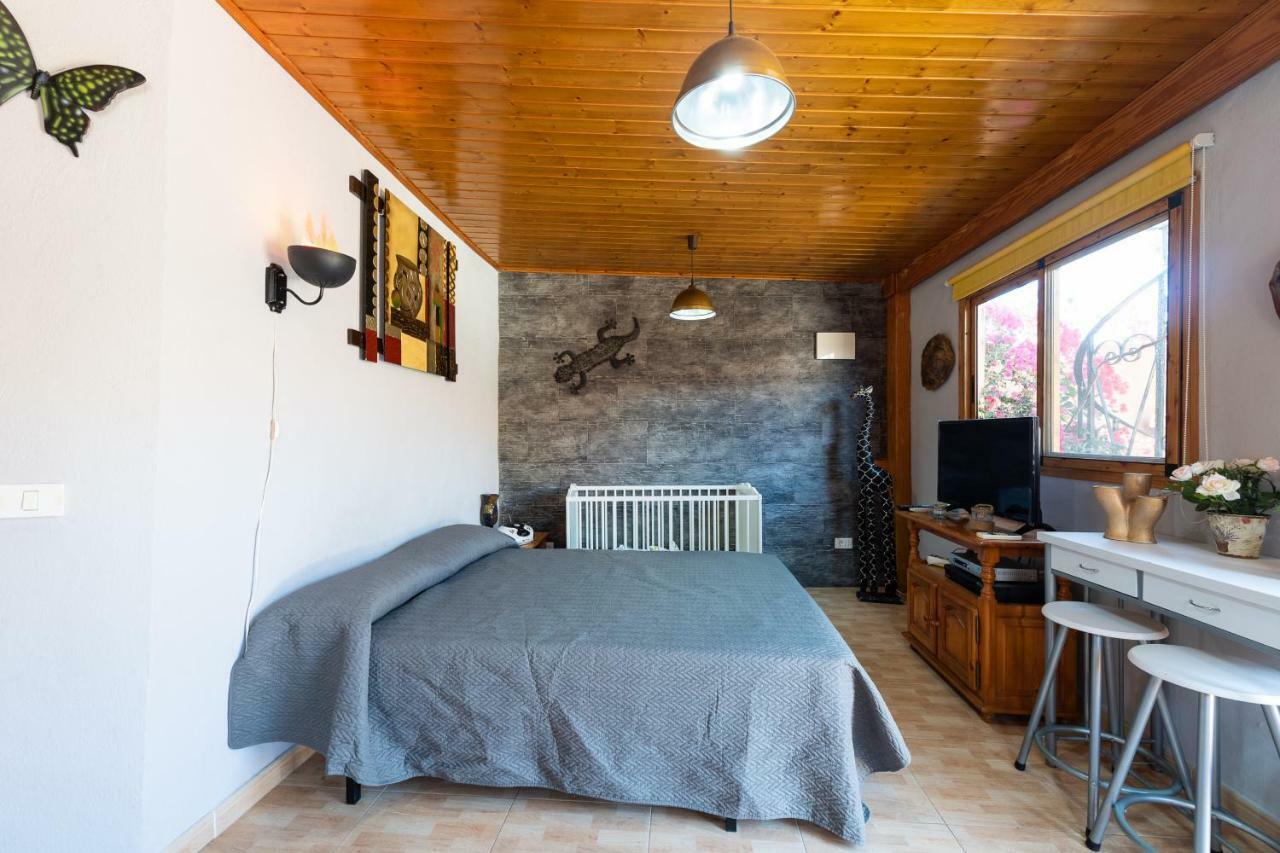 Camping Cabin - Private Solarium & Pool - Bbq San Bartolomé 외부 사진